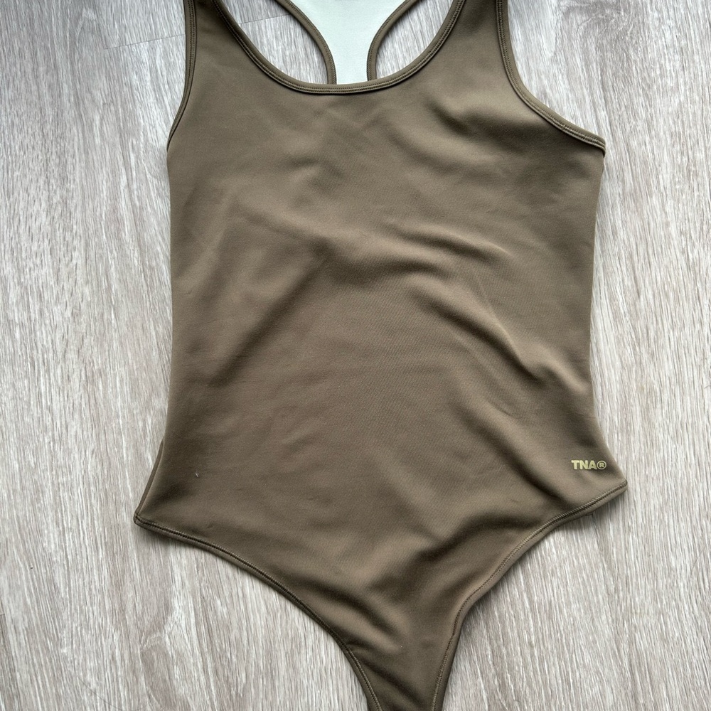 TNA Olive Green Bodysuit